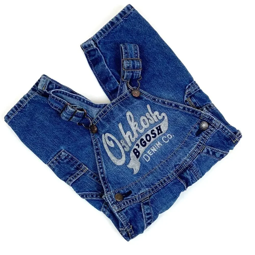 Oshkosh B’gosh Jean Overalls Size 12MO
